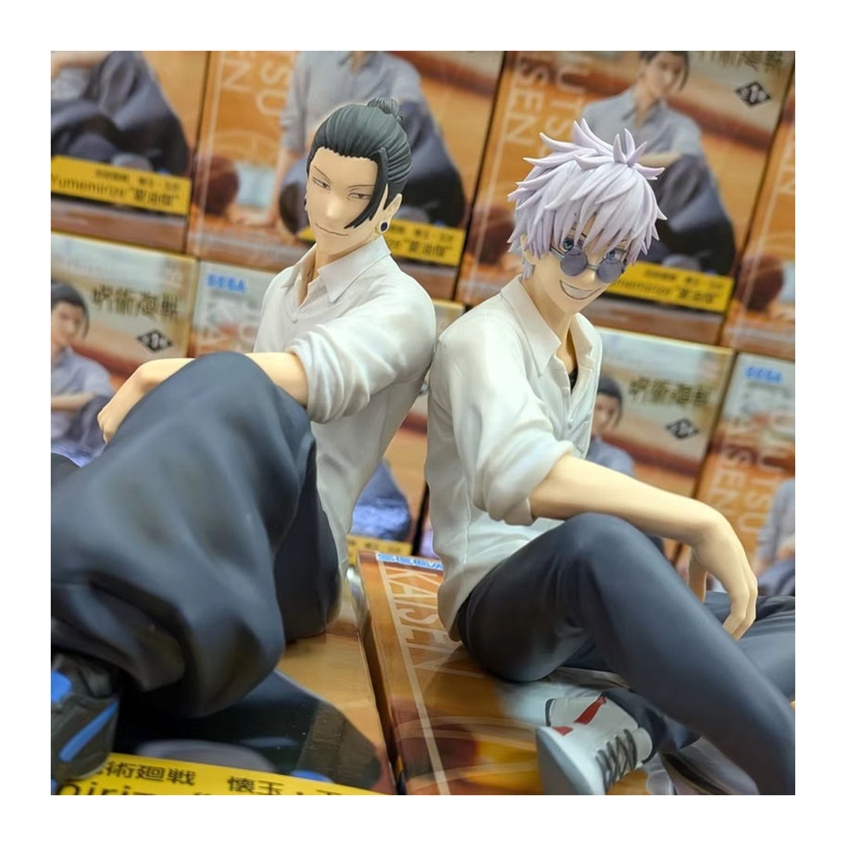 Jujutsu Kaisen Anime Figur Satoru Gojo PVC Modell Dekoration mehrfarbig Höhe: 14 cm - Bild 6