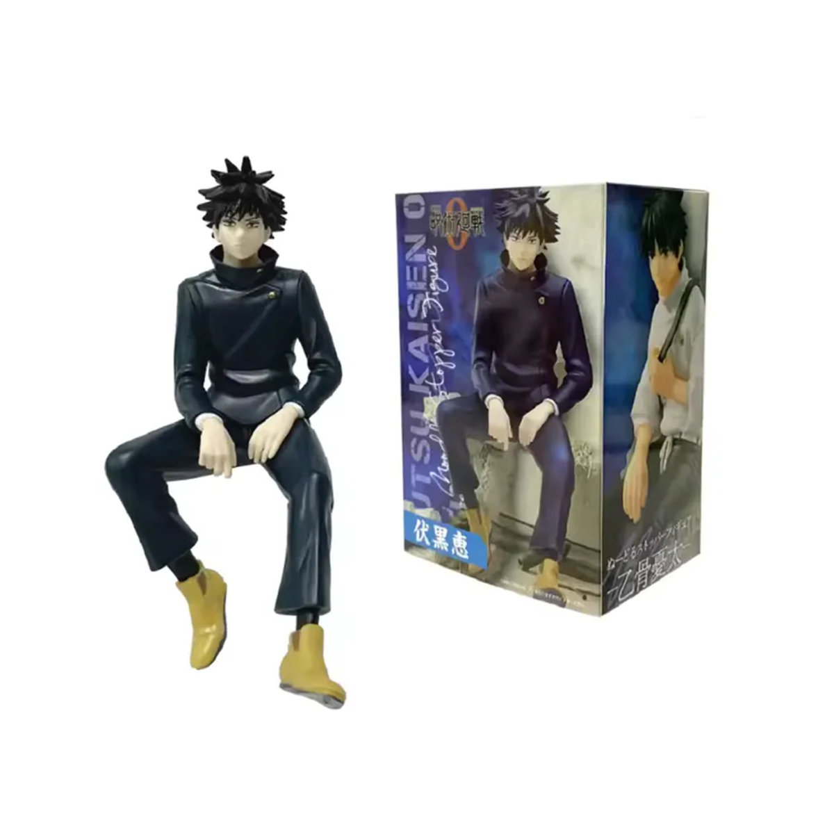 Jujutsu Kaisen Anime Modellfigur Okkotsu Yuta und Fushiguro Megumi aus PVC, mehrfarbig, Höhe: 14.5-17 cm - Bild 5