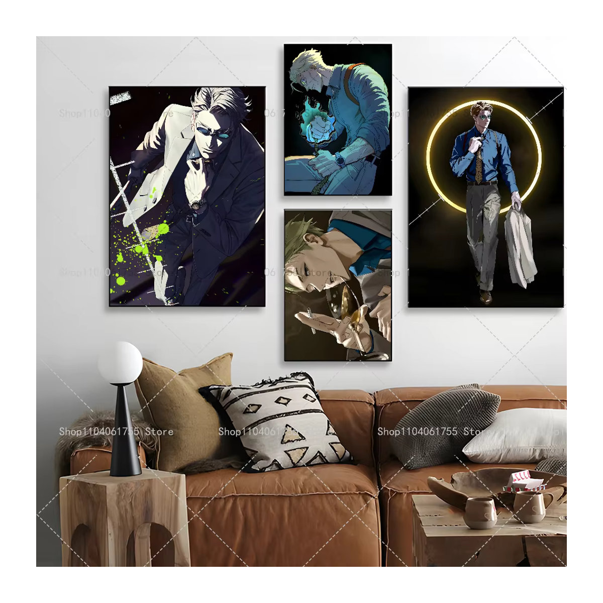 Jujutsu Kaisen Nanami Anime Wandposter selbstklebend wasserfest aus Papier für deine Wanddekoration in Mehrfarbig - Bild 2