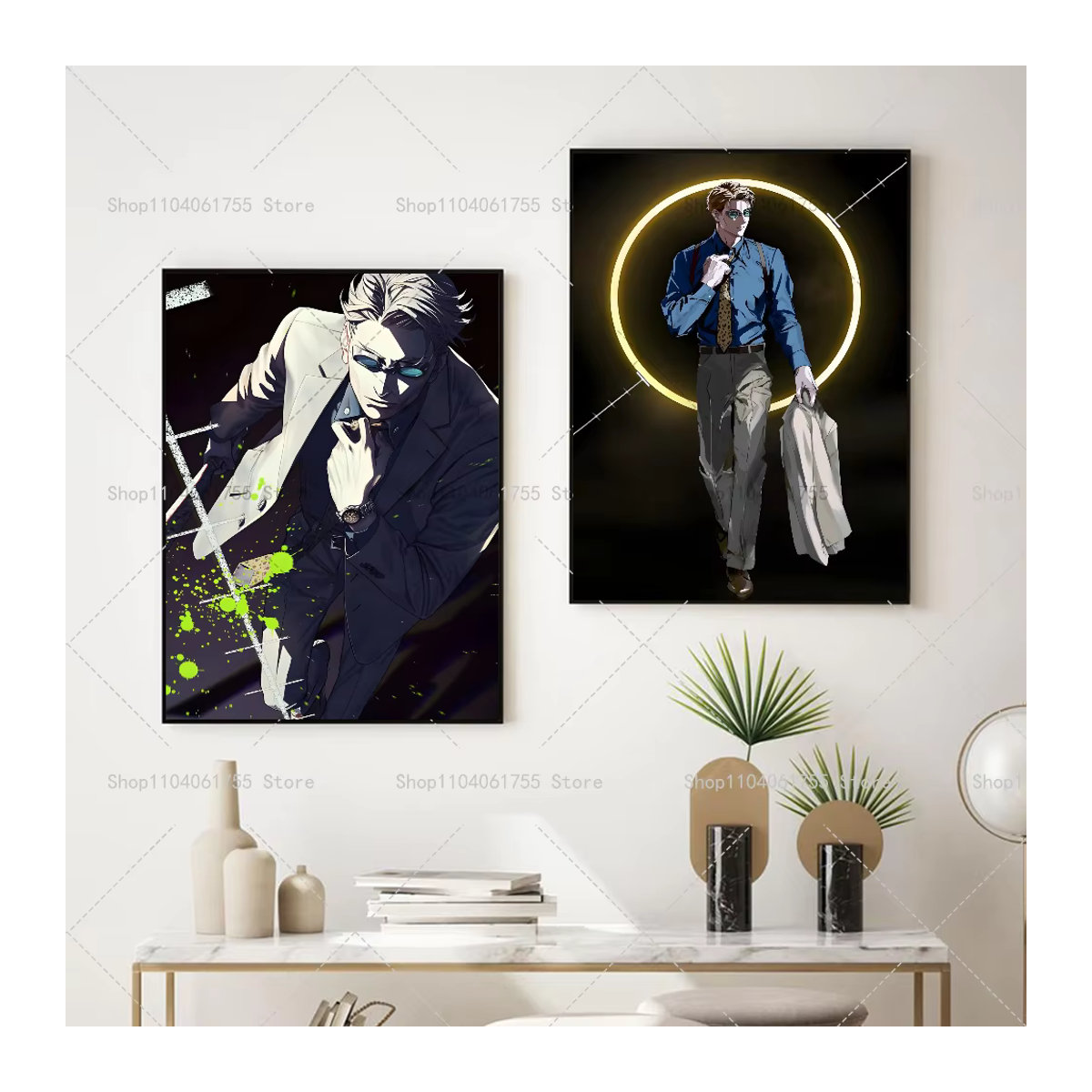 Jujutsu Kaisen Nanami Anime Wandposter selbstklebend wasserfest aus Papier für deine Wanddekoration in Mehrfarbig - Bild 4