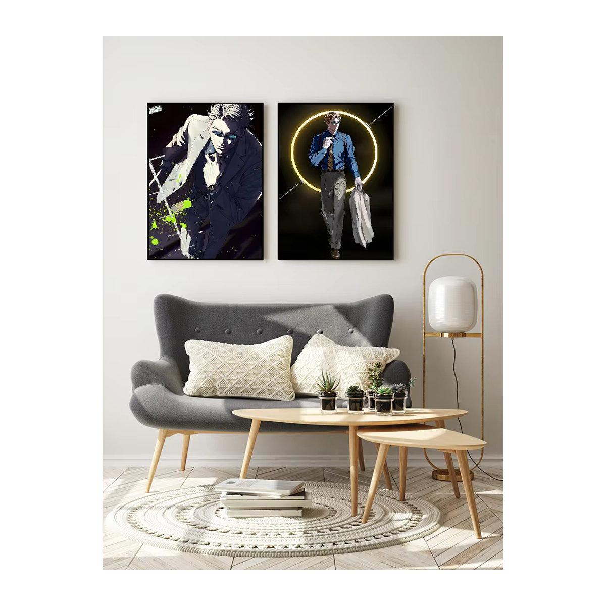 Jujutsu Kaisen Nanami Anime Wandposter selbstklebend wasserfest aus Papier für deine Wanddekoration in Mehrfarbig - Bild 6