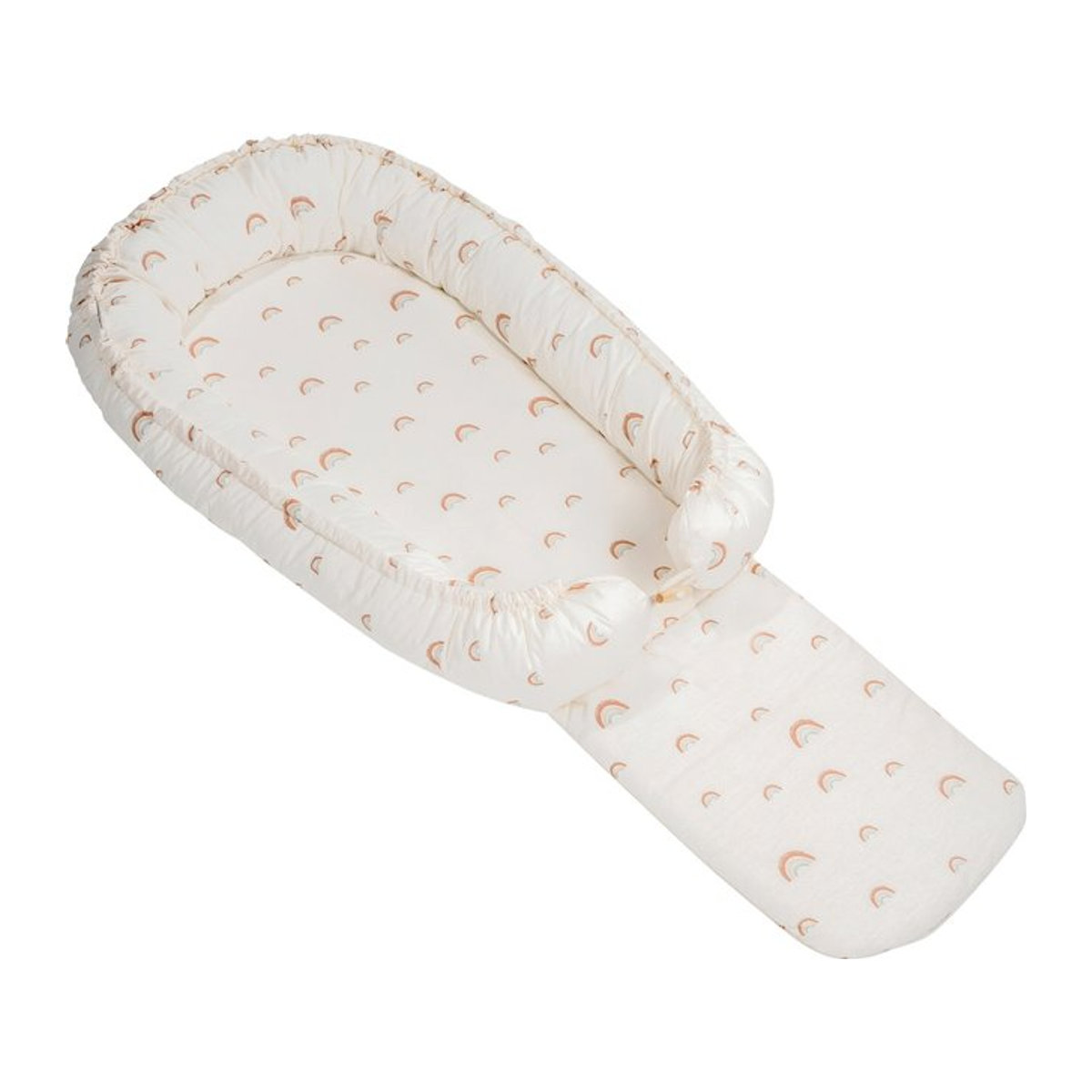 Julius Zöllner Kuschelnest NIDO Max für Säuglinge in Beige und Bunt aus Baumwolle und Polyester - Bild 1