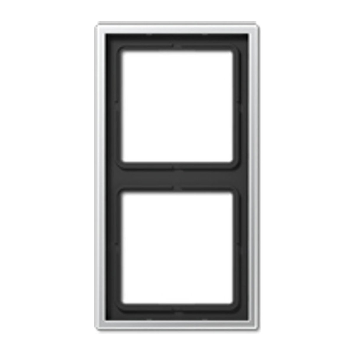Jung Aluminium Schalterserie AL 2982 in Schwarz - Bild 1