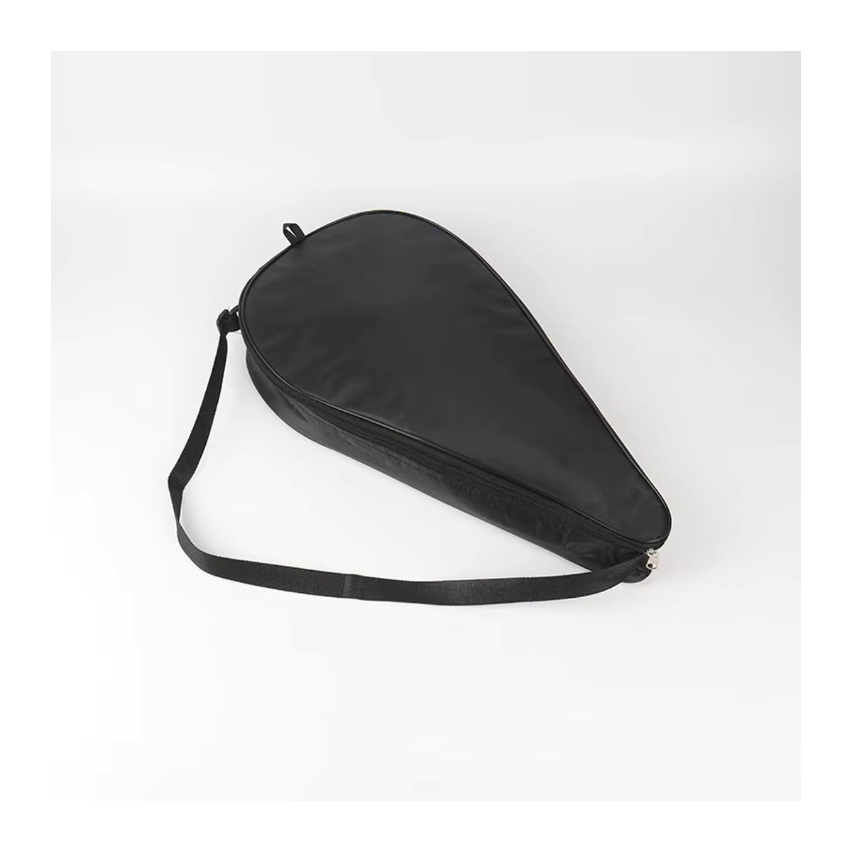 JUSENDA Oxford Padel Schlägertasche mit Carbonfaser-Front und EVA-Polsterung, Schwarz, Unisex Umhängetasche für Tennisschläger - Bild 2