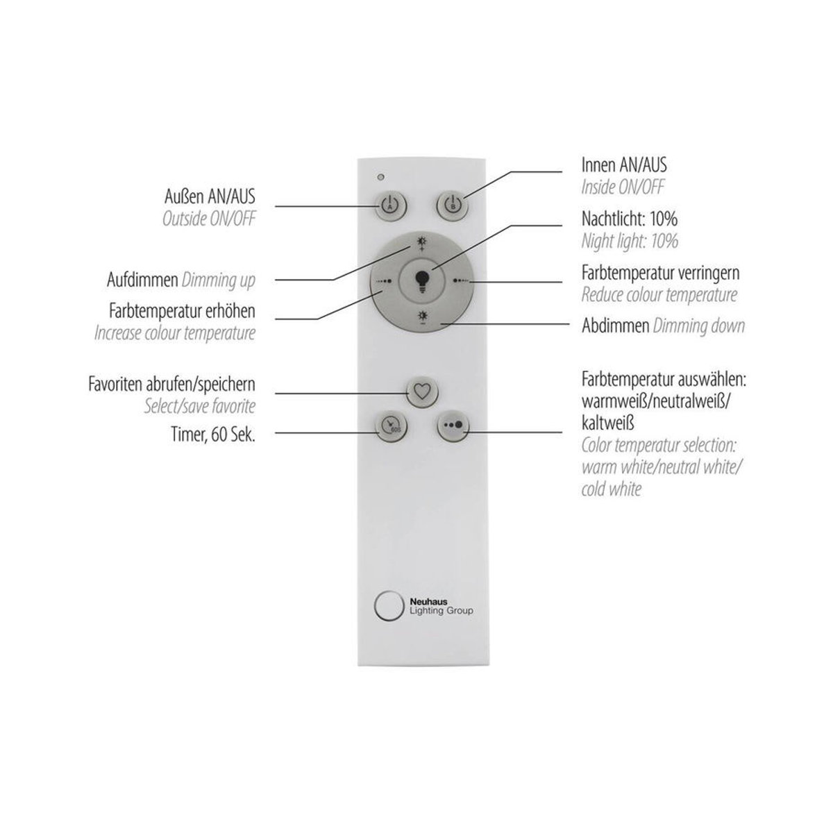 Just Light Asmin LED-Deckenleuchte aus Aluminium in Schwarz, 45W, Neutralweiß, B/H/T: 99 x 5 x 69 cm - Bild 1