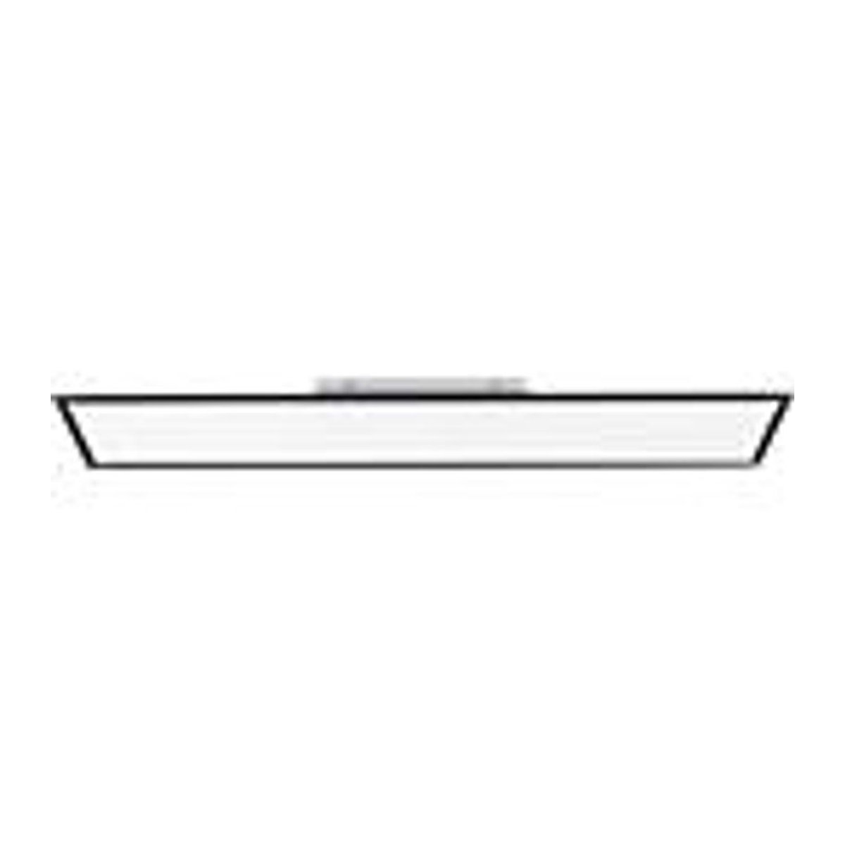 Just Light LED-Deckenleuchte Modern Schwarz/Weiß 36W B: 29,5 cm, T: 6,6 cm, H: 1 cm (Länge: 119,5 cm) - Bild 3