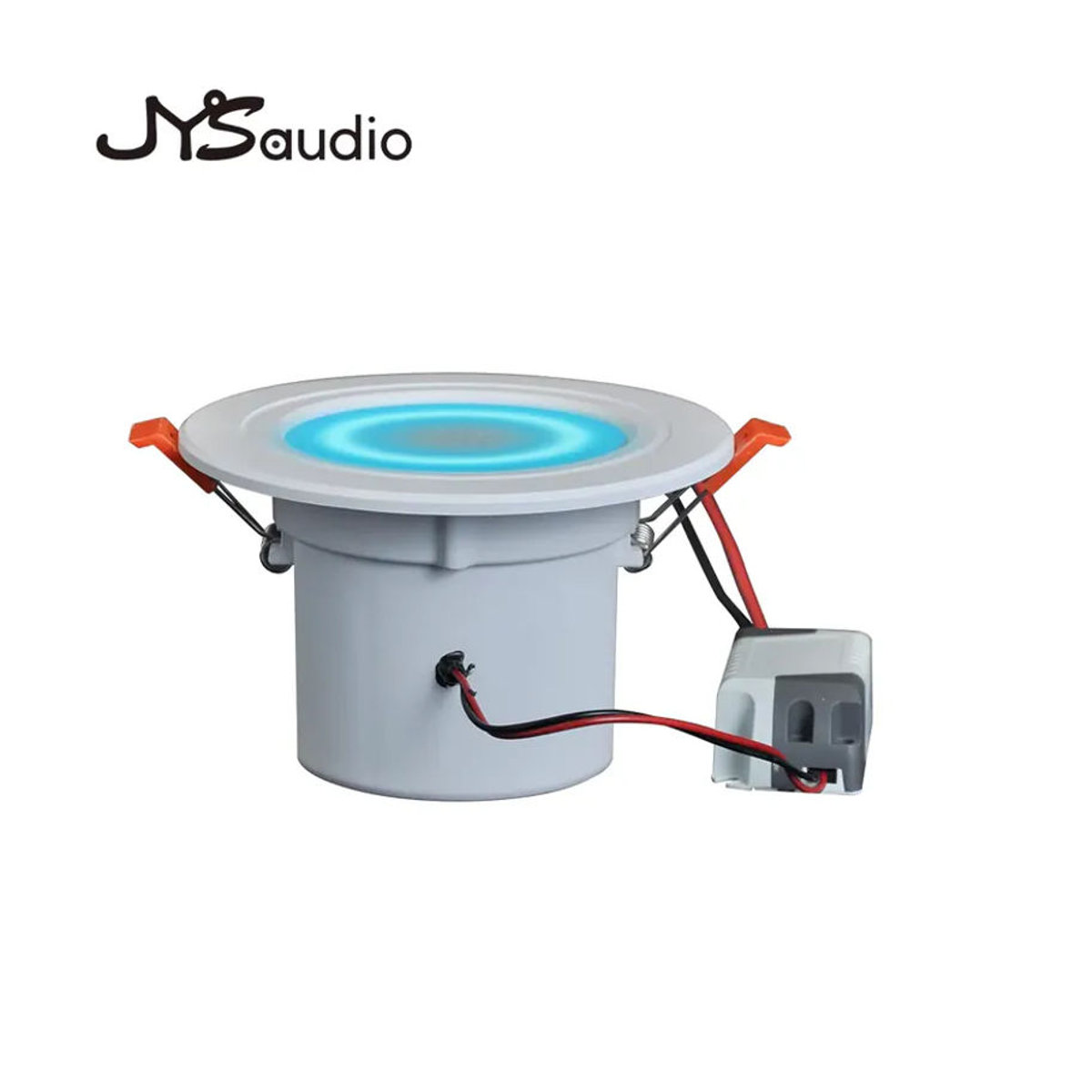 JYSaudio Just Your Sound LED Mini Bluetooth Deckenlautsprecher mit Musikfunktion und dimmbarer Beleuchtung in Bunt und Weiß - Bild 2