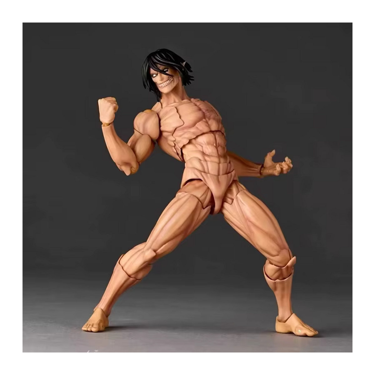 Kaiyodo Revoltech Amazing Yamaguchi Eren Jaeger Actionfigur aus Attack On Titan, mehrfarbig - Bild 1