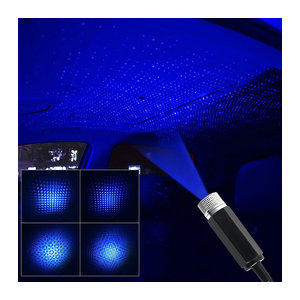 KALADA LED USB Atmosphäre Licht Projektor Sternenhimmel Lampe für Schlafzimmer und Party in Weiß oder Schwarz
