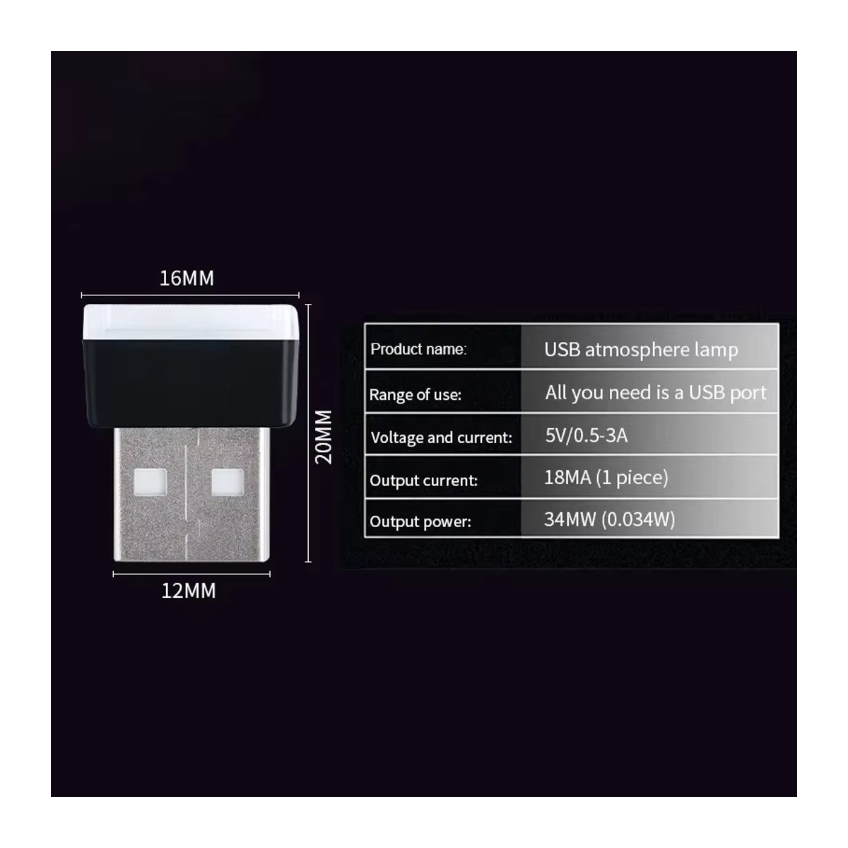 KALADA LED USB Atmosphäre Licht Projektor Sternenhimmel Lampe für Schlafzimmer und Party in Weiß oder Schwarz - Bild 3