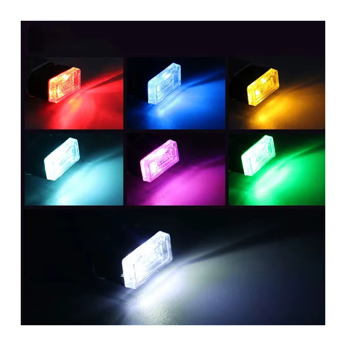 KALADA LED USB Atmosphäre Licht Projektor Sternenhimmel Lampe für Schlafzimmer und Party in Weiß oder Schwarz - Bild 4