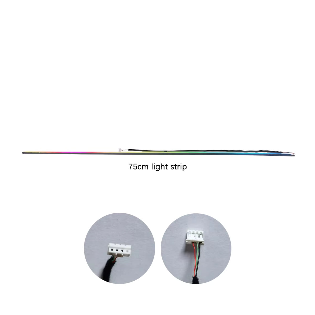 KALADA Symphony LED Umgebungslicht-Lichtstreifen mit Lautsprecher und 213 Farben, Bunt, Länge: 35 cm, 75 cm, 110 cm - Bild 2