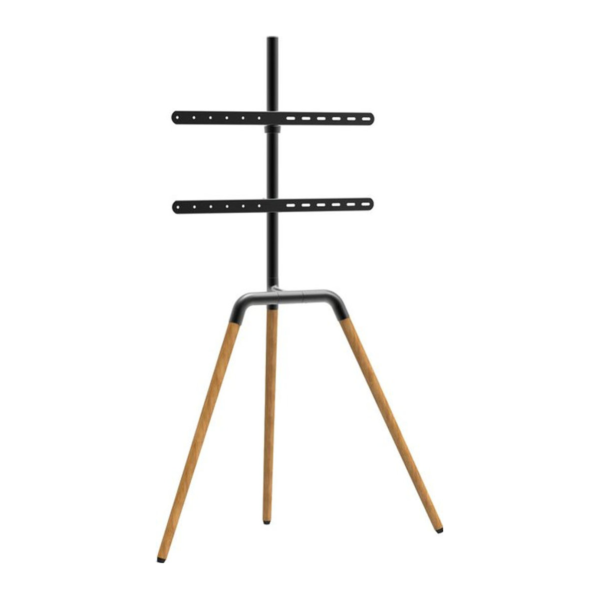Kalb TV-Halterung aus Buche in Schwarz für 45-65 Zoll mit VESA bis 600x400 mm und max. 40 kg Belastbarkeit - Bild 1