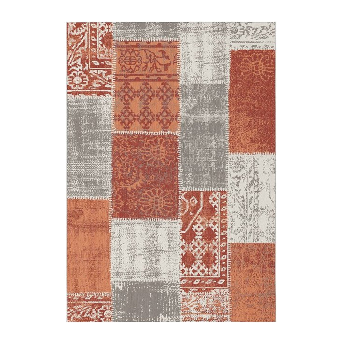 Karat Outdoorteppich Cotton in Rot - Bild 1