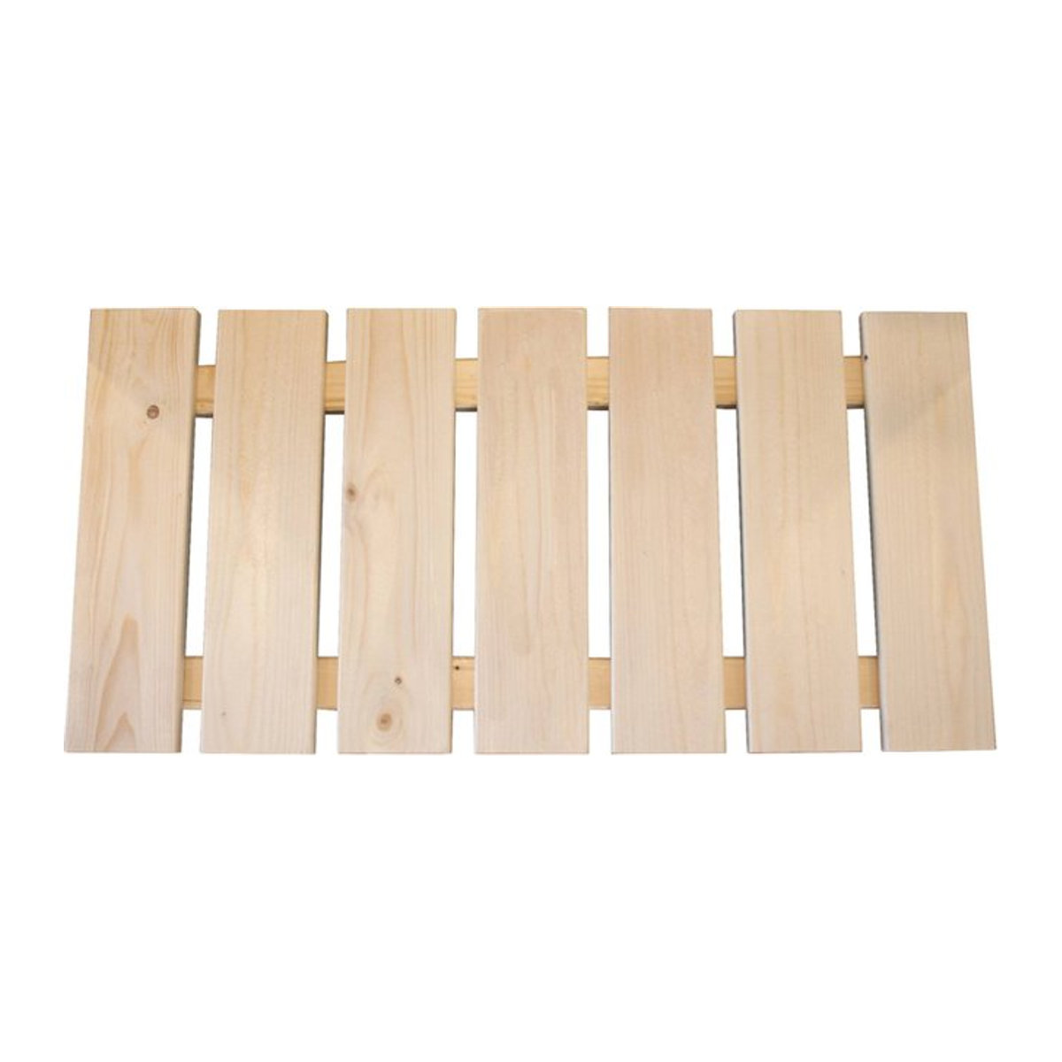 Karibu Sauna Bodenrost aus Fichte natur B: 77 cm, T: 38 cm - Bild 1