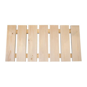 Karibu Sauna Bodenrost aus Fichte natur B: 77 cm, T: 38 cm