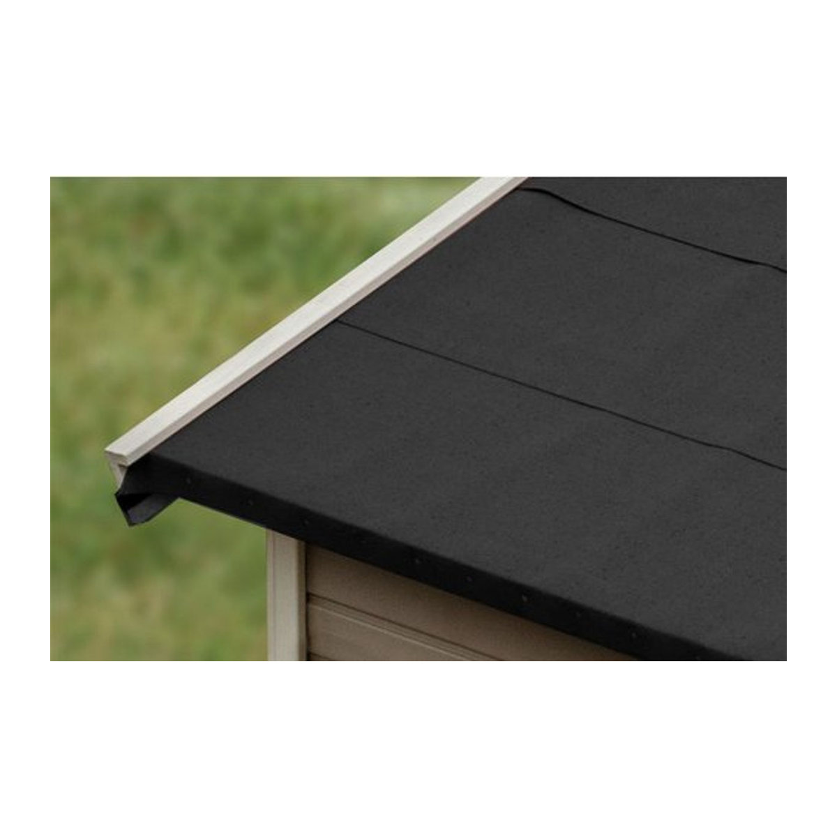 KARIBU Selbstklebende Bitumen-Dachbahn für Gartenhäuser aus Polyester, Schwarz, 25 m² - Bild 1