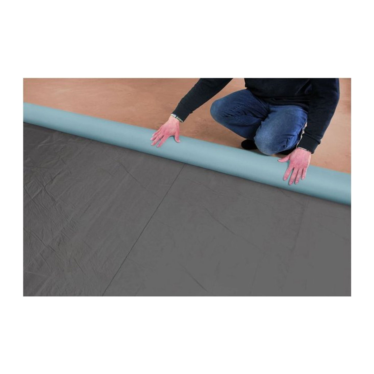 Karibu Selbstklebende Dachbahn, Breite: 1 m, Fläche: 5 m² - Bild 1