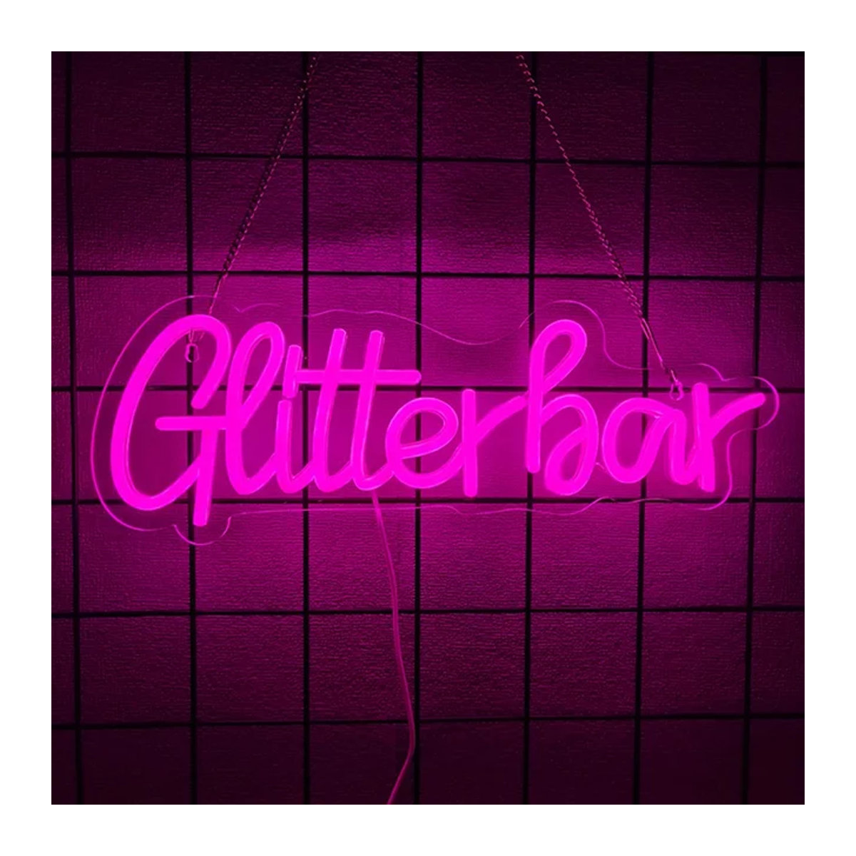 Kartell LED Neon Wandzeichen Rosa für dein Zuhause - Bild 1