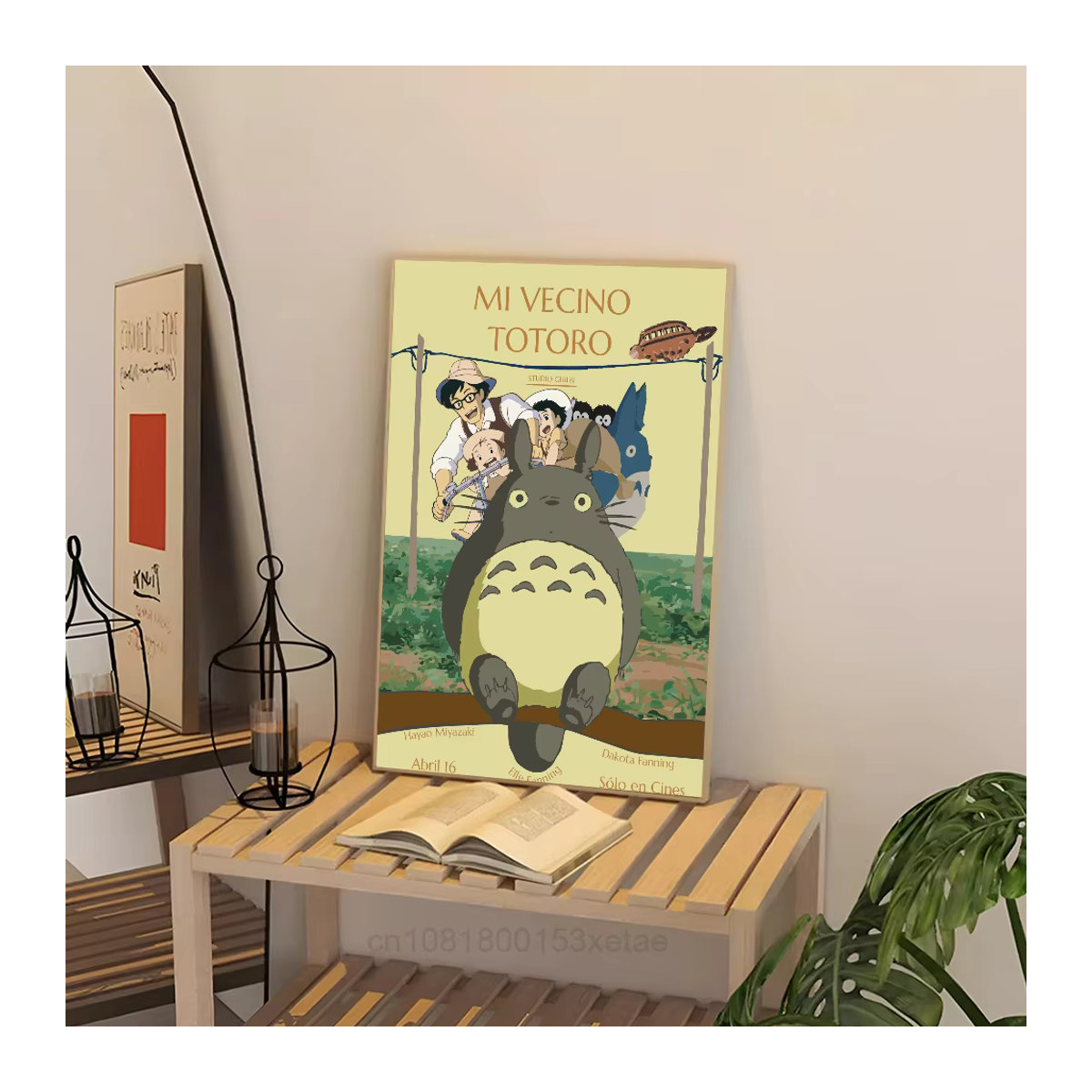 Kawaii Totoro Klassik Film Poster als mehrfarbiger Kunstdruck auf Papier für deine Wanddekoration - Bild 2