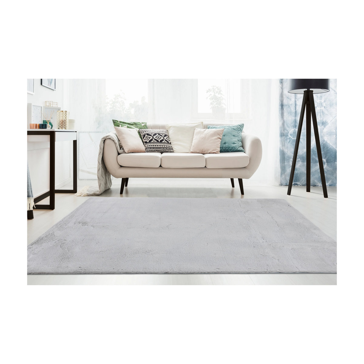 KAYOOM Hochflorteppich Venezuela Caracas in Silber, B/L: 80 x 150 cm - Bild 2