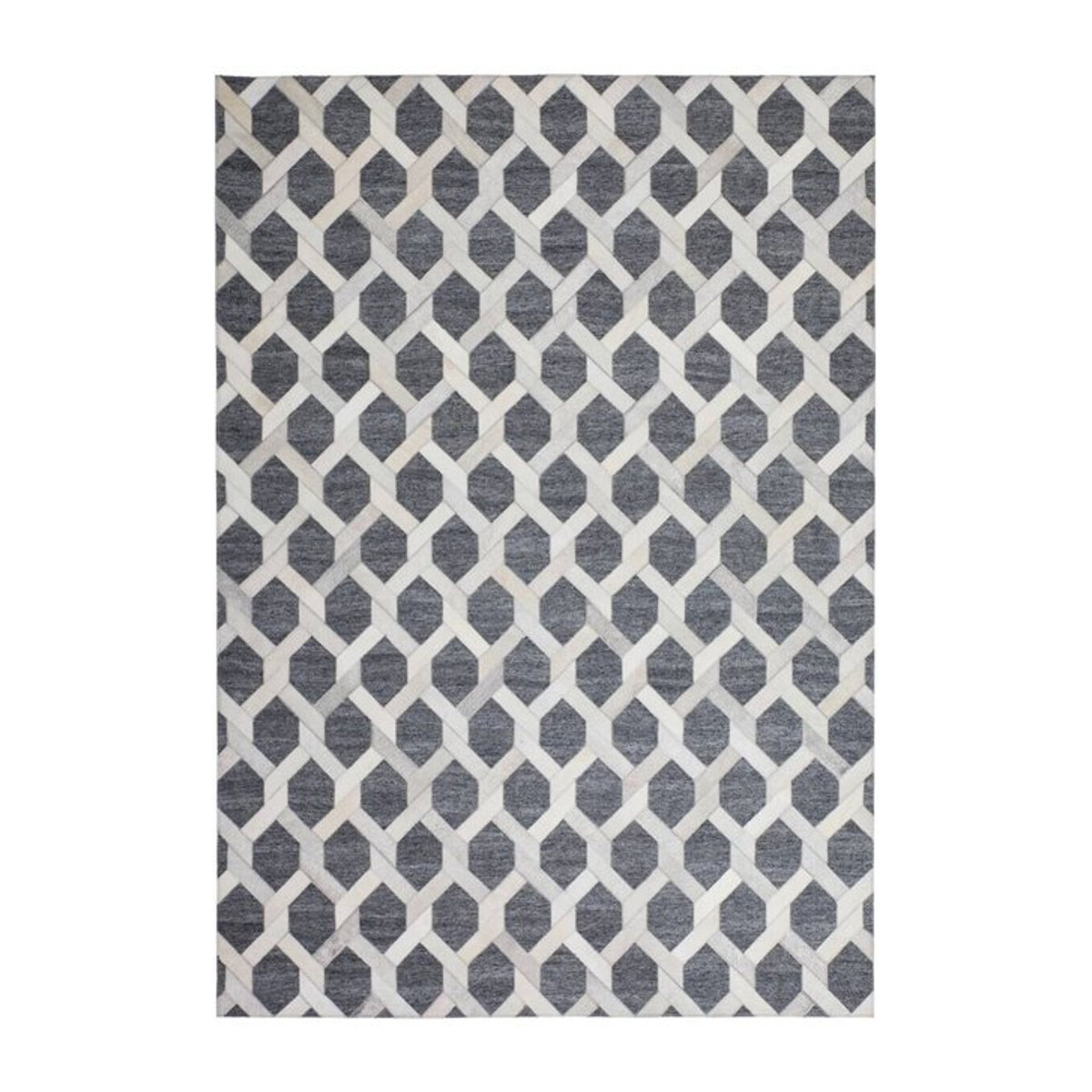 Kayoom Kurzflorteppich Chimera in Grau, B/L: 120 x 170 cm - Bild 1