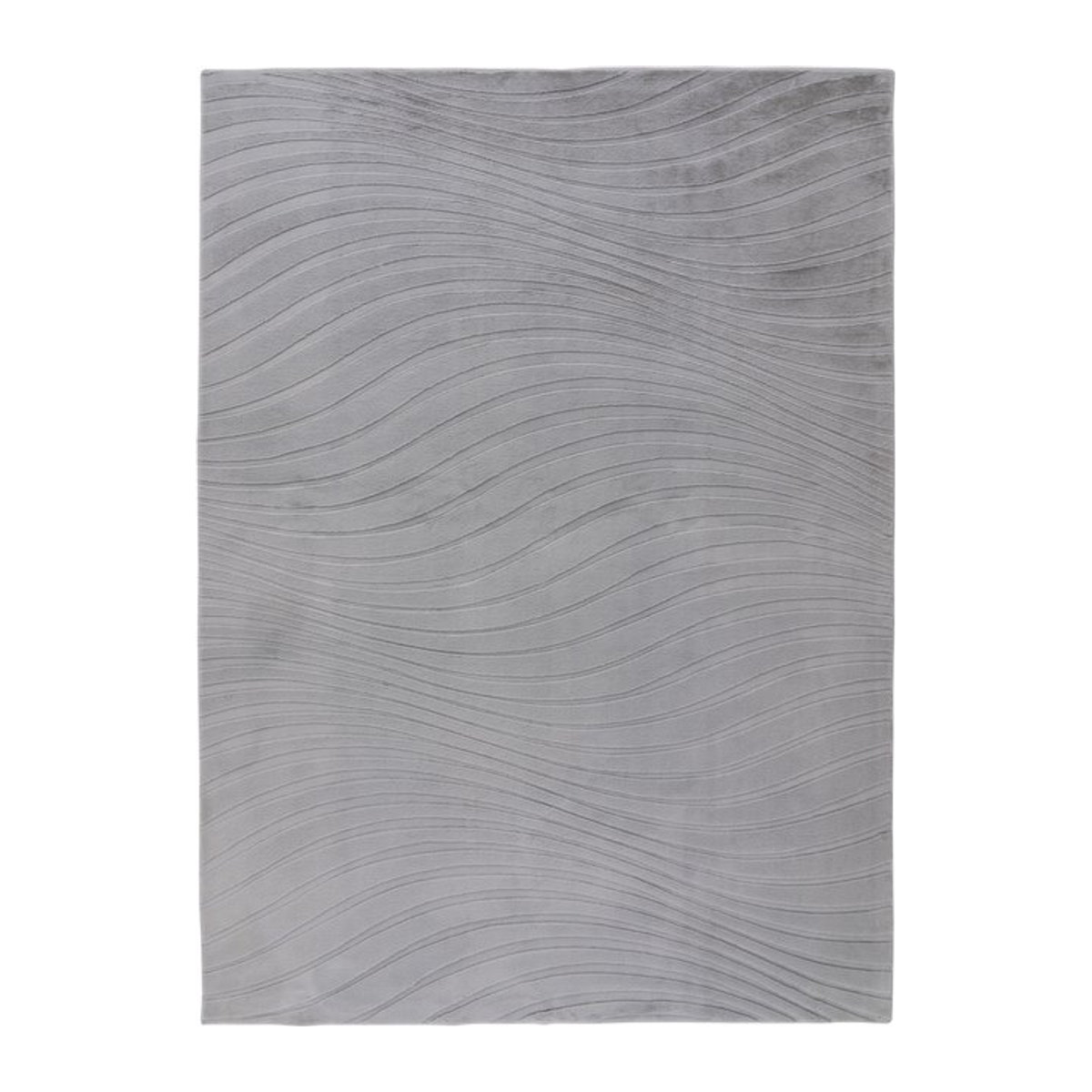 KAYOOM Teppich Kierk in Silber und Grau, B: 170 cm, T: 120 cm - Bild 1