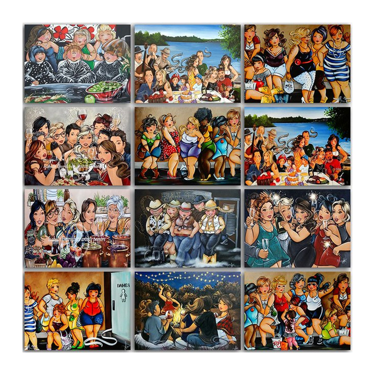 KAYOU 5D DIY Diamantmalerei Cartoon Motiv mit runden Mosaik-Steinen in Mehrfarbig - Bild 1