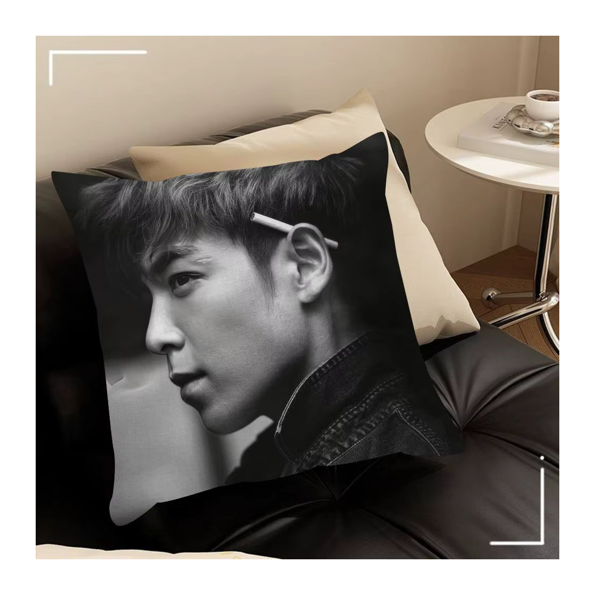 KAYOU Anime Kissenbezug Fashion T-Top Sänger Choi Seung-hyun, mehrfarbig, B/T/H: 45 x 45 x 0 cm - Bild 5