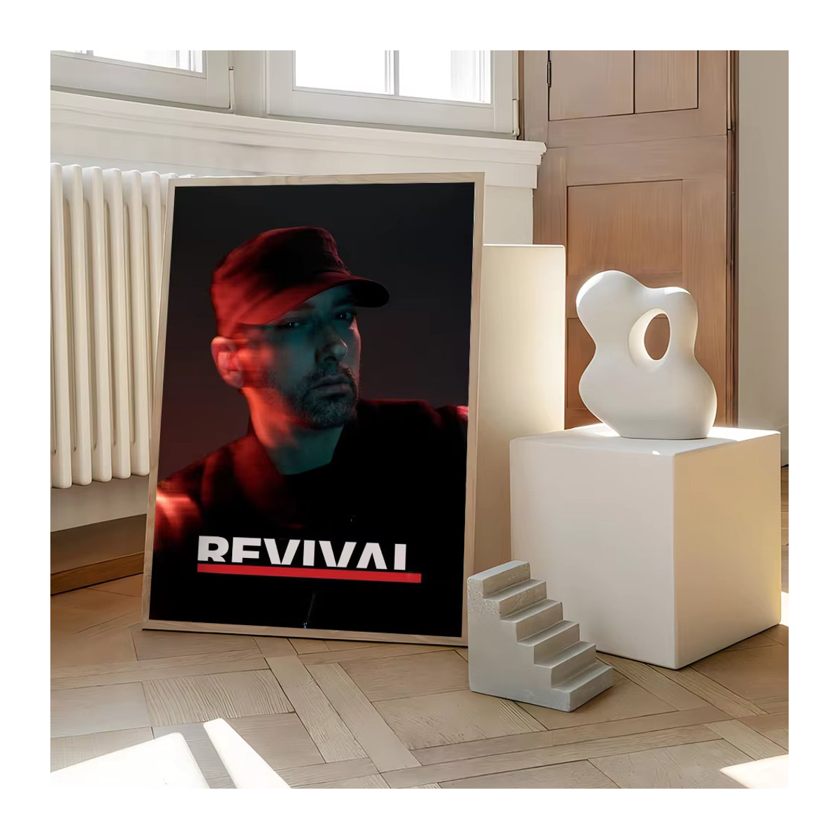 Kayou Eminem Hip Hop Rapper Wandposter Selbstklebender Wasserdichter Papieraufkleber Mehrfarbig - Bild 5