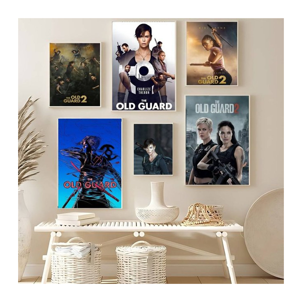 Kayou G-Guard Vintage Poster in HD-Qualität, mehrfarbiges Retro-Wandbild als Rahmenlose Wanddekoration für dein Zuhause - Bild 1