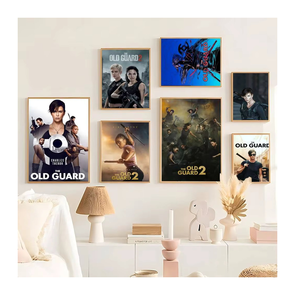 Kayou G-Guard Vintage Poster in HD-Qualität, mehrfarbiges Retro-Wandbild als Rahmenlose Wanddekoration für dein Zuhause - Bild 2
