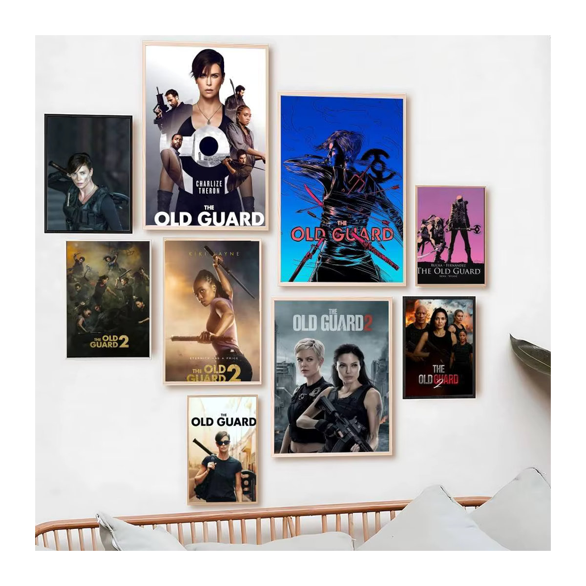 Kayou G-Guard Vintage Poster in HD-Qualität, mehrfarbiges Retro-Wandbild als Rahmenlose Wanddekoration für dein Zuhause - Bild 3