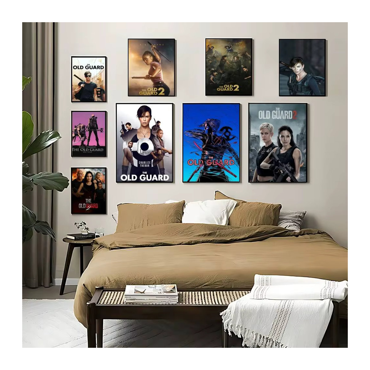 Kayou G-Guard Vintage Poster in HD-Qualität, mehrfarbiges Retro-Wandbild als Rahmenlose Wanddekoration für dein Zuhause - Bild 4