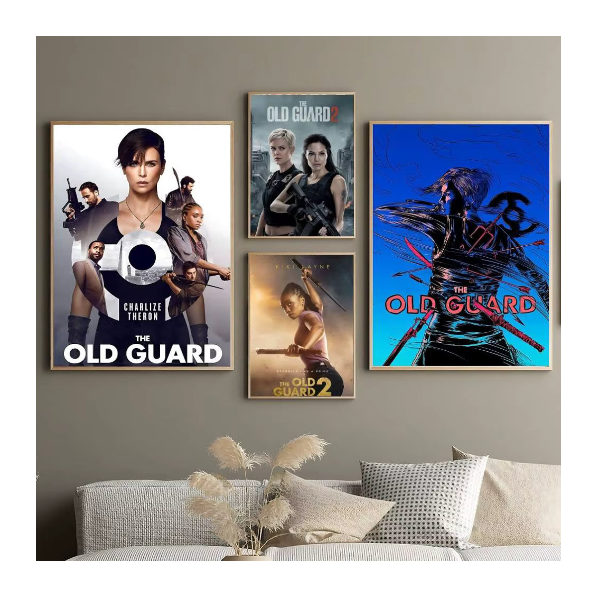 Kayou G-Guard Vintage Poster in HD-Qualität, mehrfarbiges Retro-Wandbild als Rahmenlose Wanddekoration für dein Zuhause - Bild 5