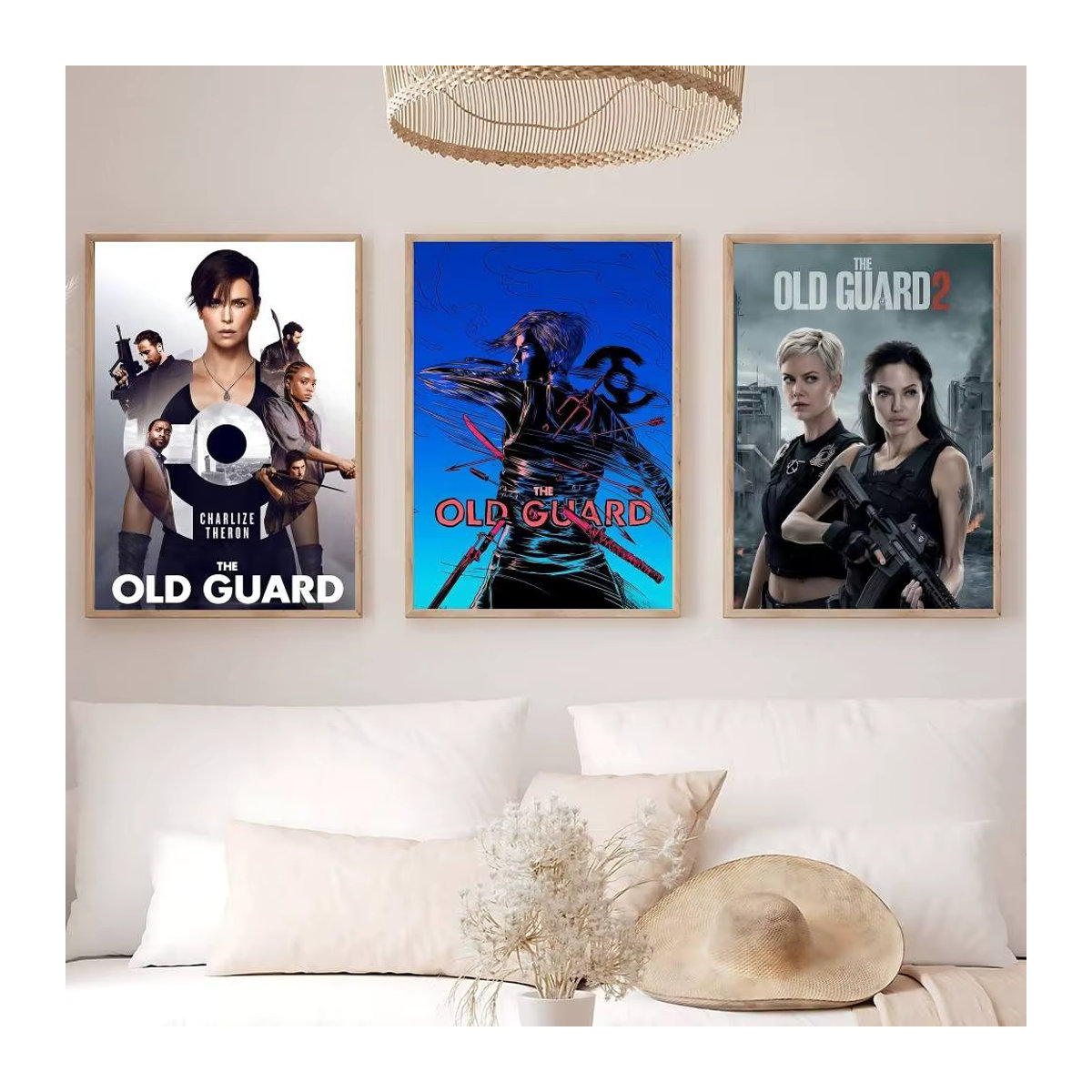 Kayou G-Guard Vintage Poster in HD-Qualität, mehrfarbiges Retro-Wandbild als Rahmenlose Wanddekoration für dein Zuhause - Bild 6