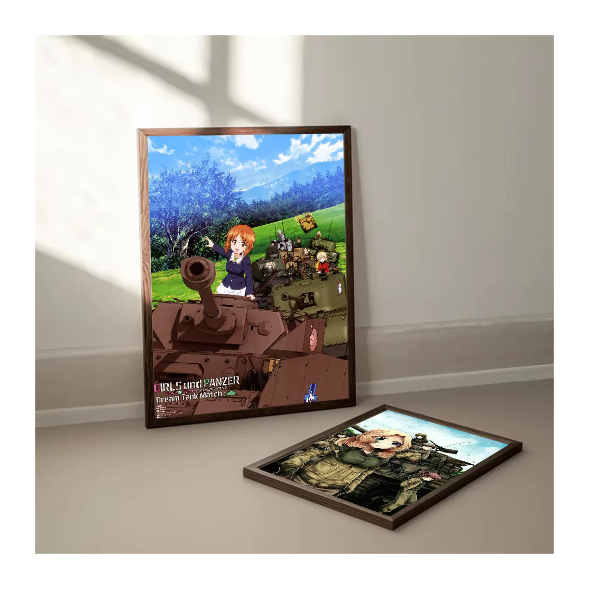 Kayou Girls und Panzer Wandposter selbstklebend wasserfest aus Papier, mehrfarbig - Bild 2