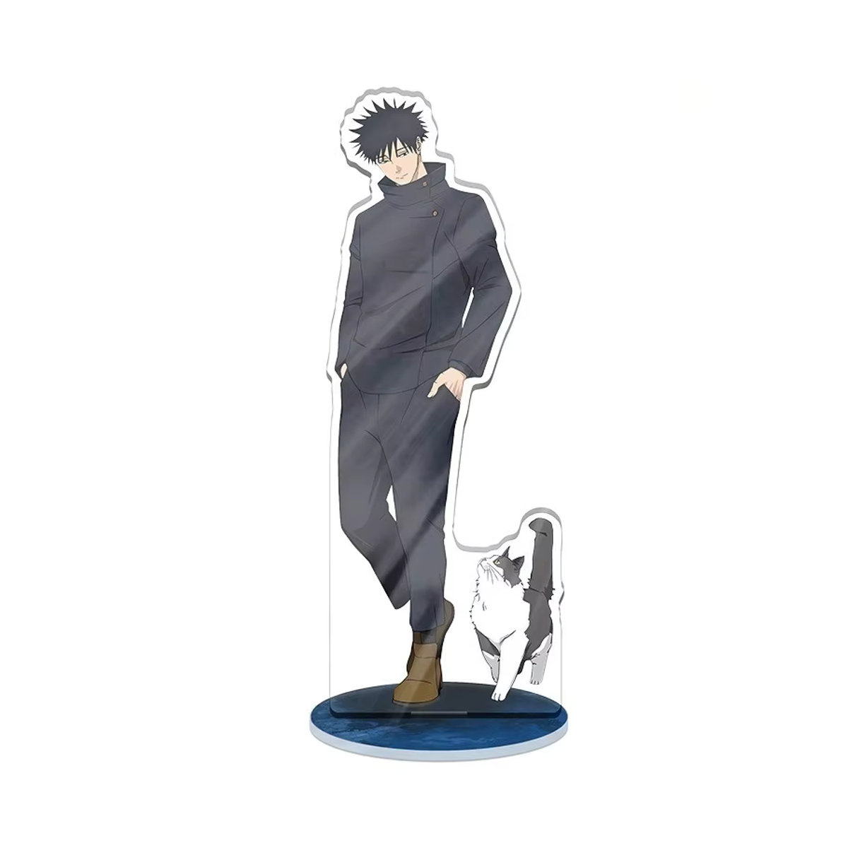 KAYOU Jujutsu Kaisen Acryl-Ständer Katzen-Version Yuta Okkotsu, Megumi Fushiguro und Choso Figuren, mehrfarbig - Bild 2