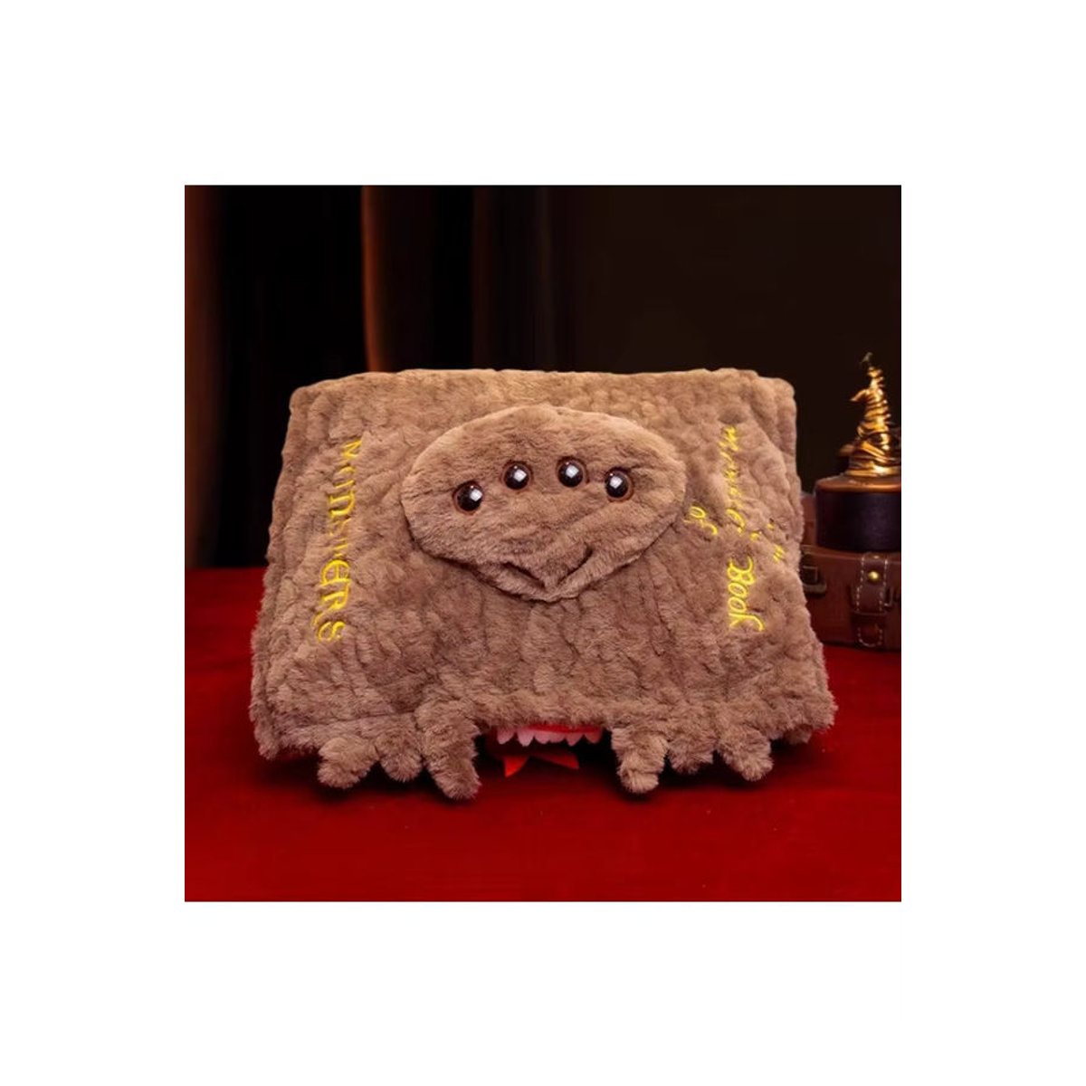 KAYOU Magic Boy Monsters Buch Kissen Plüschkissen Braun - Bild 7