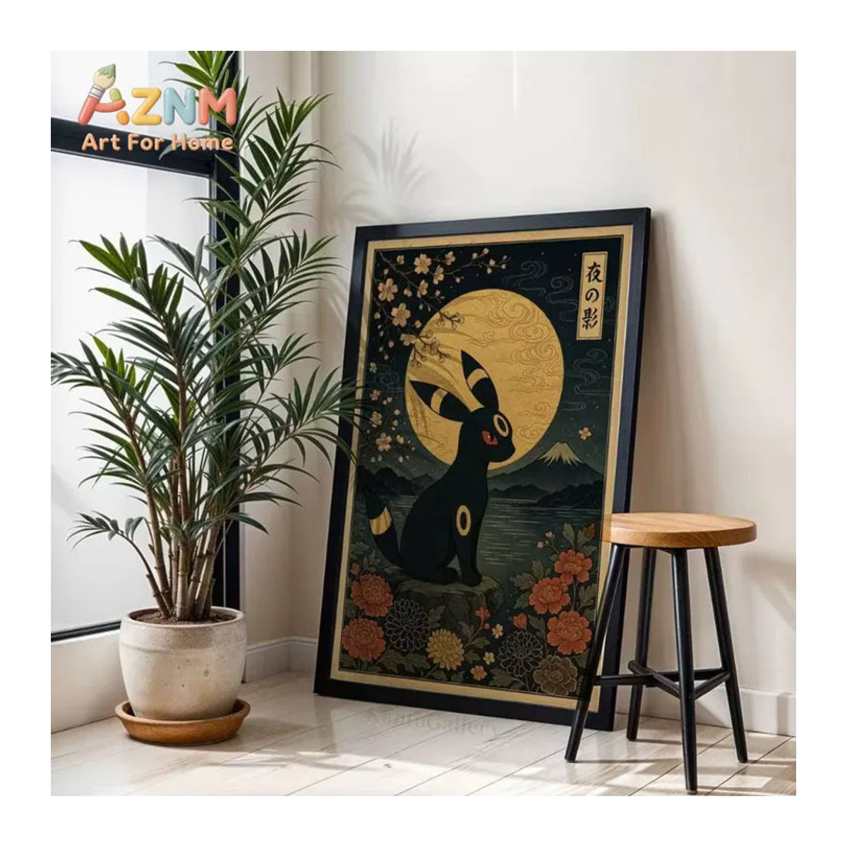 KAYOU Pokémon Wandkunst Poster im japanischen Retro-Stil, mehrfarbig, rechteckiges Papierposter für deine Anime-Raumdekoration - Bild 3