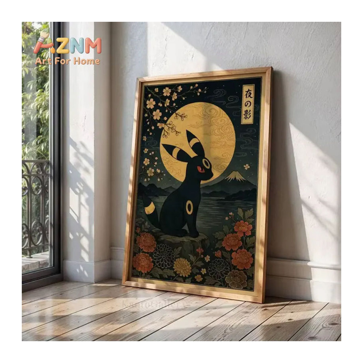 KAYOU Pokémon Wandkunst Poster im japanischen Retro-Stil, mehrfarbig, rechteckiges Papierposter für deine Anime-Raumdekoration - Bild 5