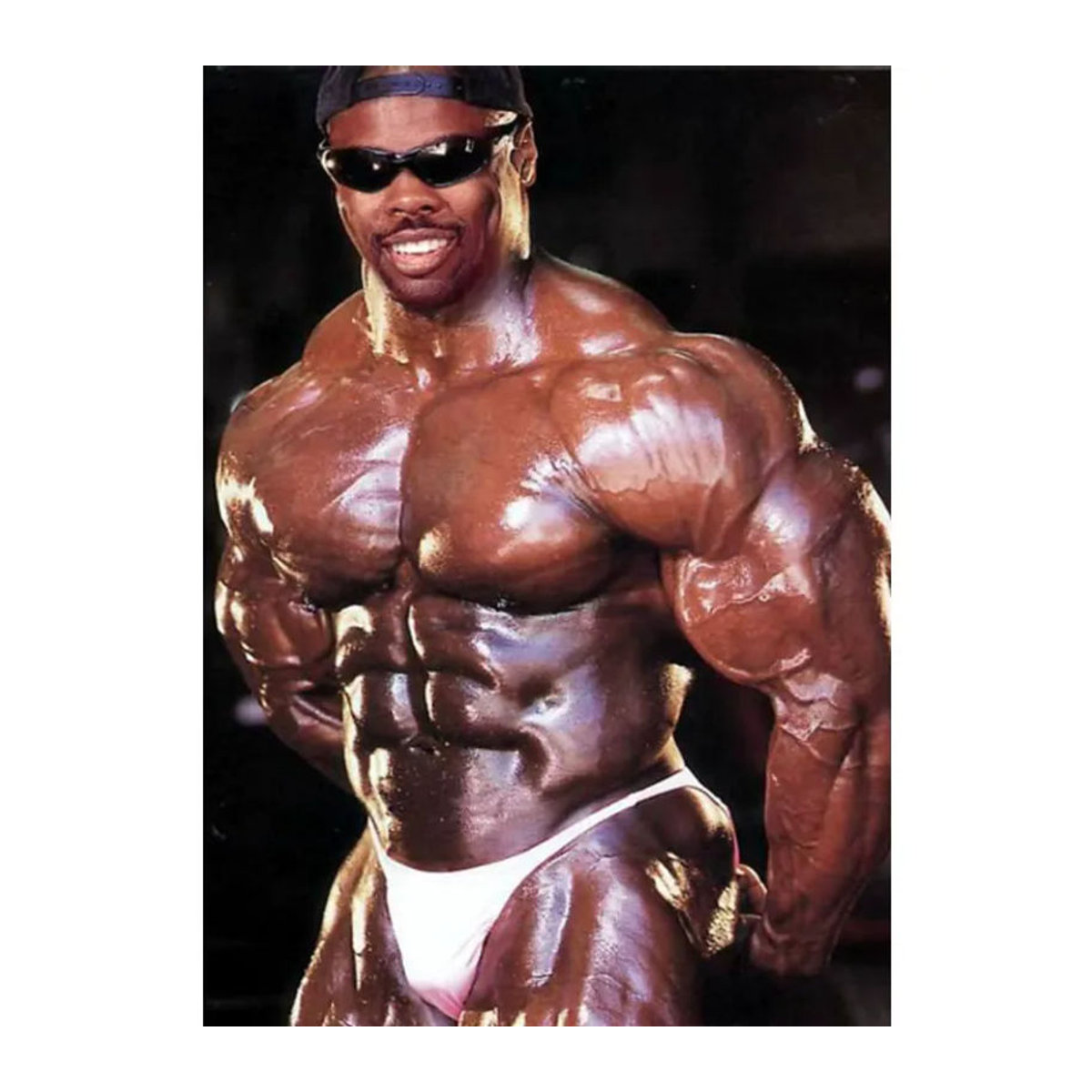 Kayou Ronnie Coleman Mr O-Olympia Poster, selbstklebender und wasserfester Kunstdruckaufkleber aus Papier, mehrfarbig, rechteckig - Bild 7
