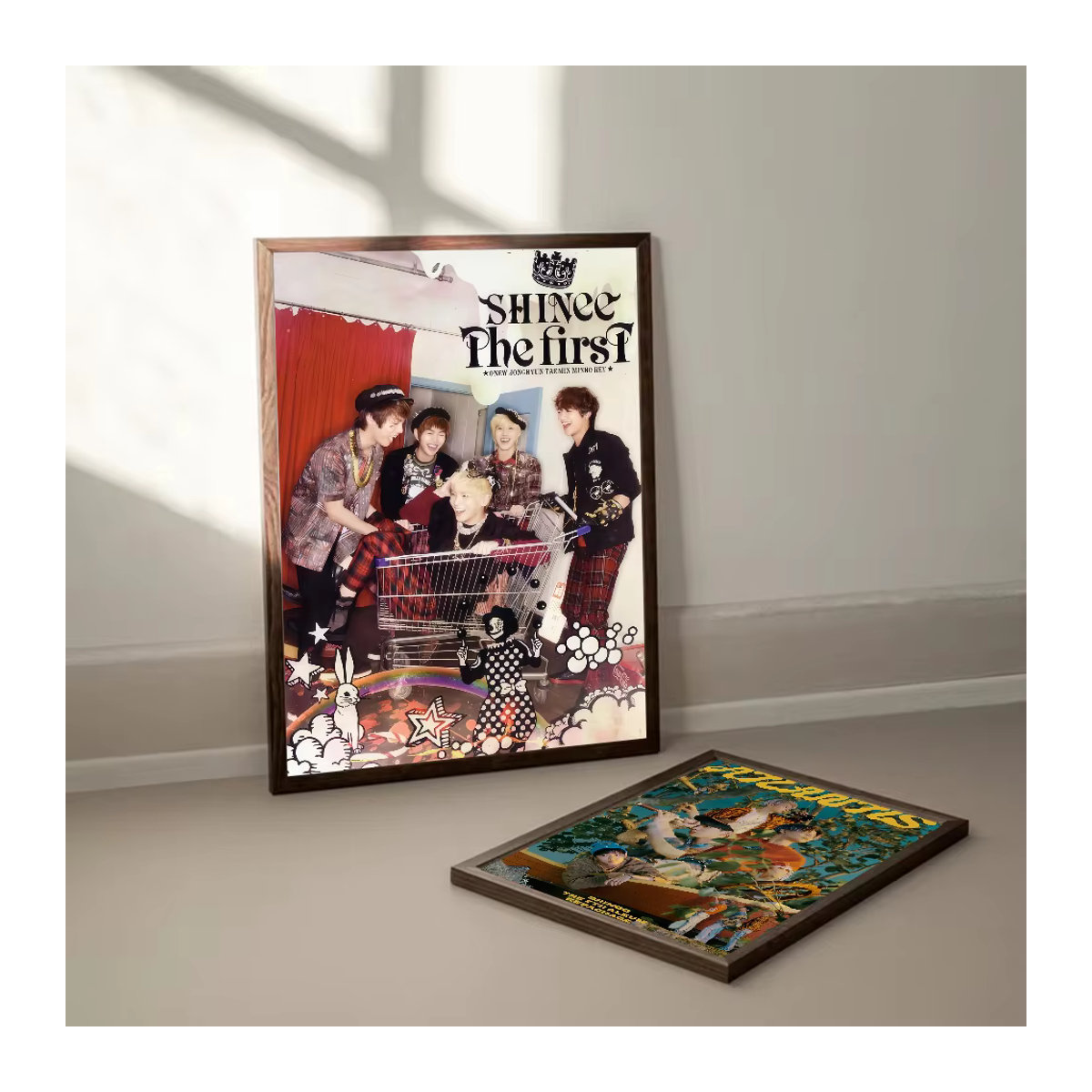 Kayou SHINee Kpop Poster Selbstklebender Wandaufkleber aus wasserfestem Papier, mehrfarbig - Bild 2