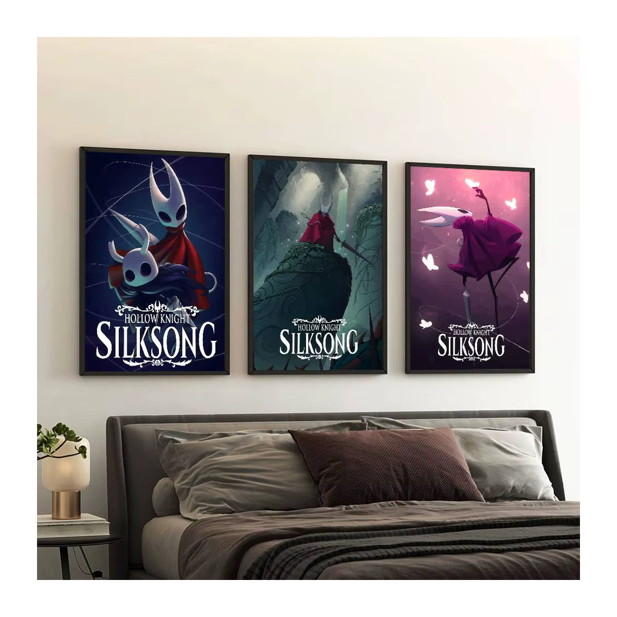 Kayou Silksong Poster H-Hollow K-Knight Selbstklebender Wasserdichter Papieraufkleber Mehrfarbig - Bild 3