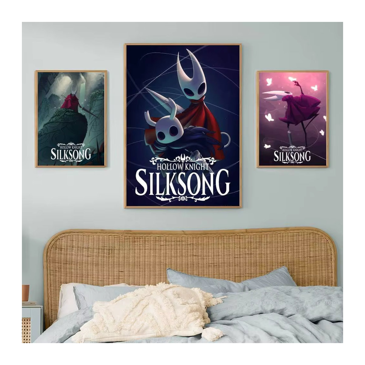 Kayou Silksong Poster H-Hollow K-Knight Selbstklebender Wasserdichter Papieraufkleber Mehrfarbig - Bild 4