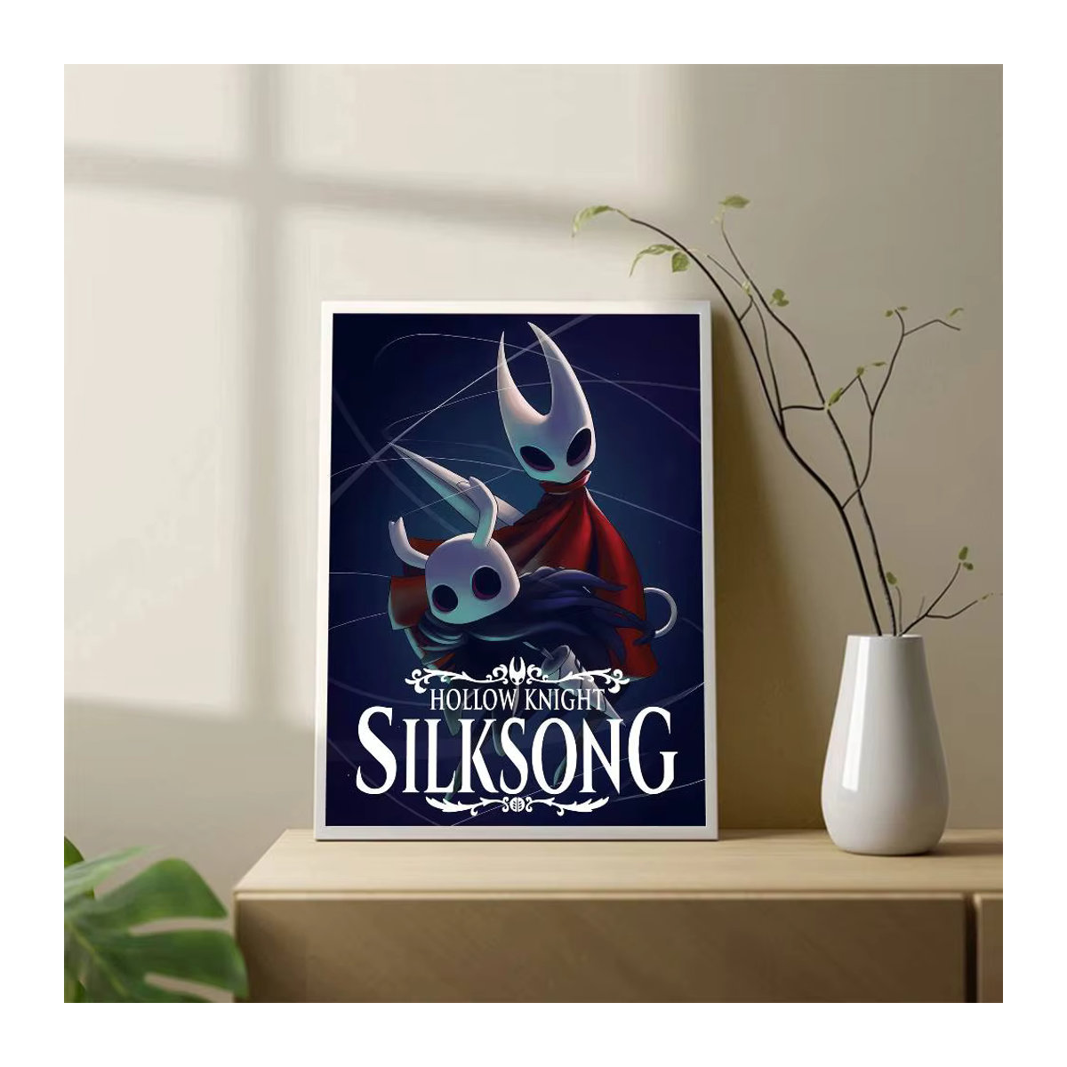 Kayou Silksong Poster H-Hollow K-Knight Selbstklebender Wasserdichter Papieraufkleber Mehrfarbig - Bild 6