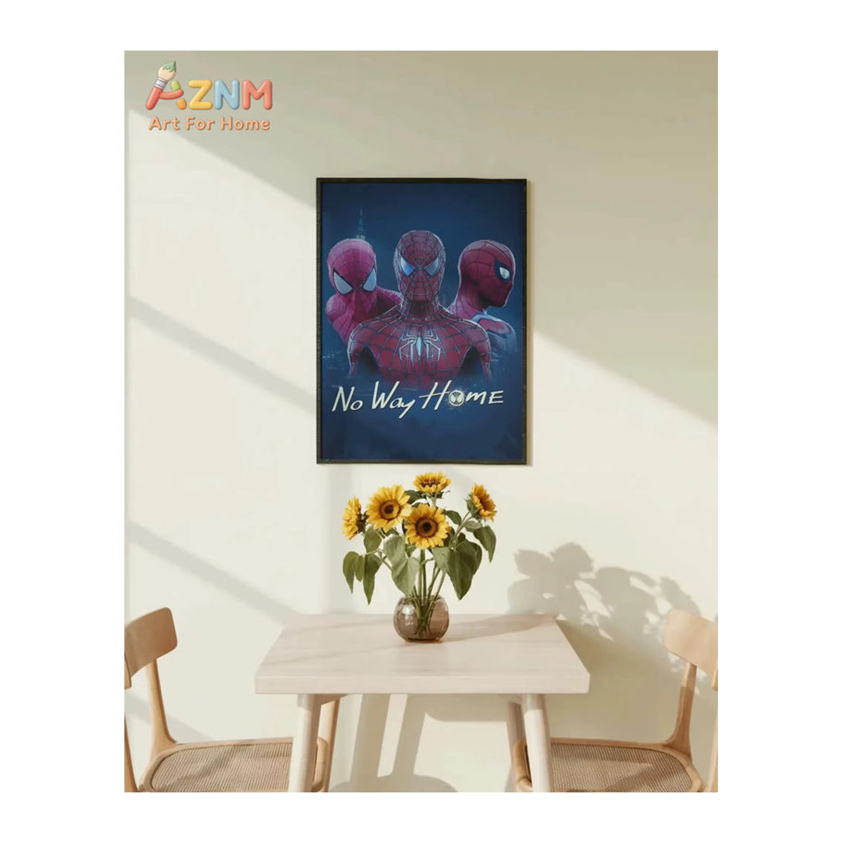 KAYOU Spider-Man: No Way Home Poster, Mehrfarbiges Superhelden Wandbild aus Papier, Rechteckiges Porträt im Hochformat, Rahmenlos - Bild 3