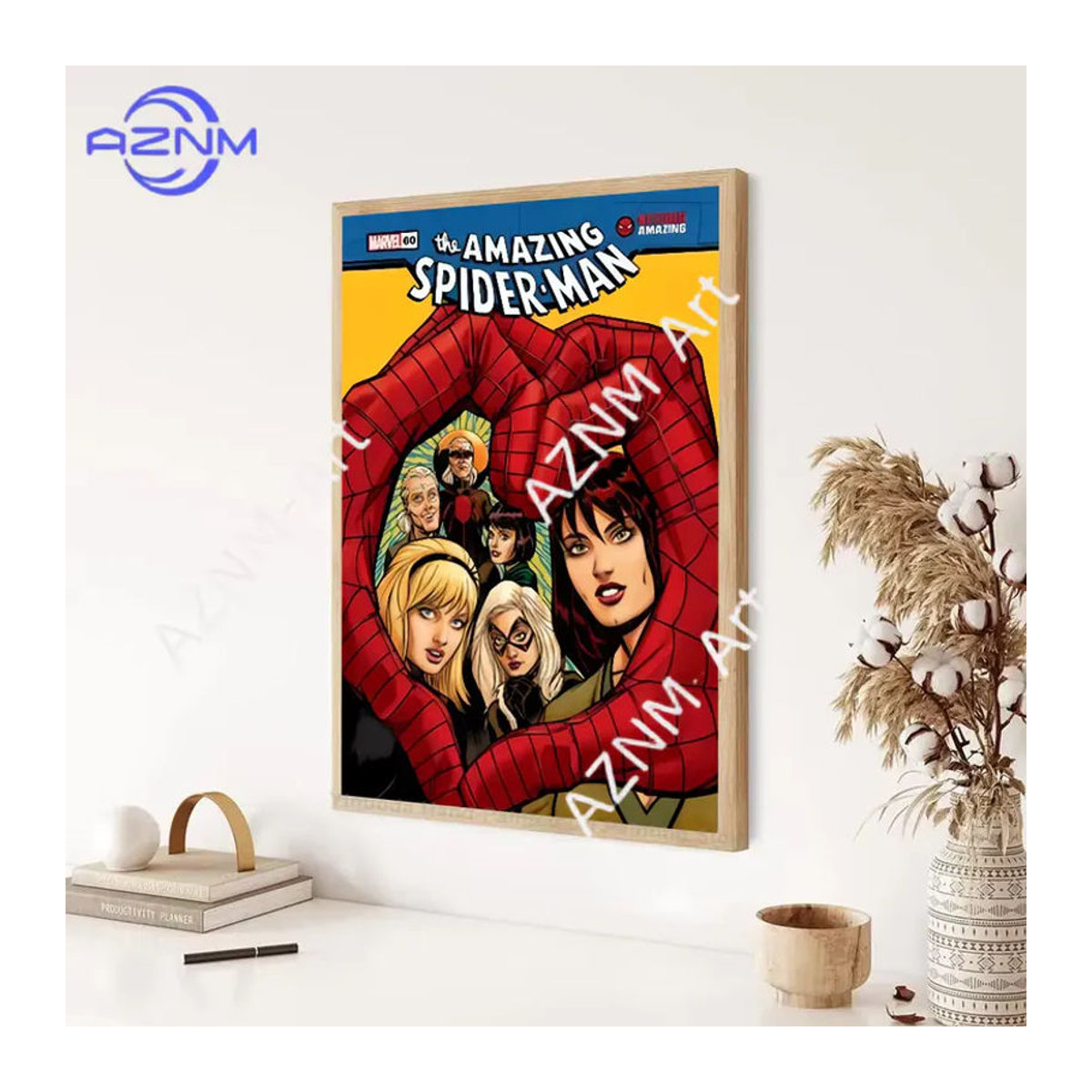 KAYOU Spiderman Marvel Superhelden Poster Mehrfarbig als Papierdruck für deine Wanddekoration - Bild 6