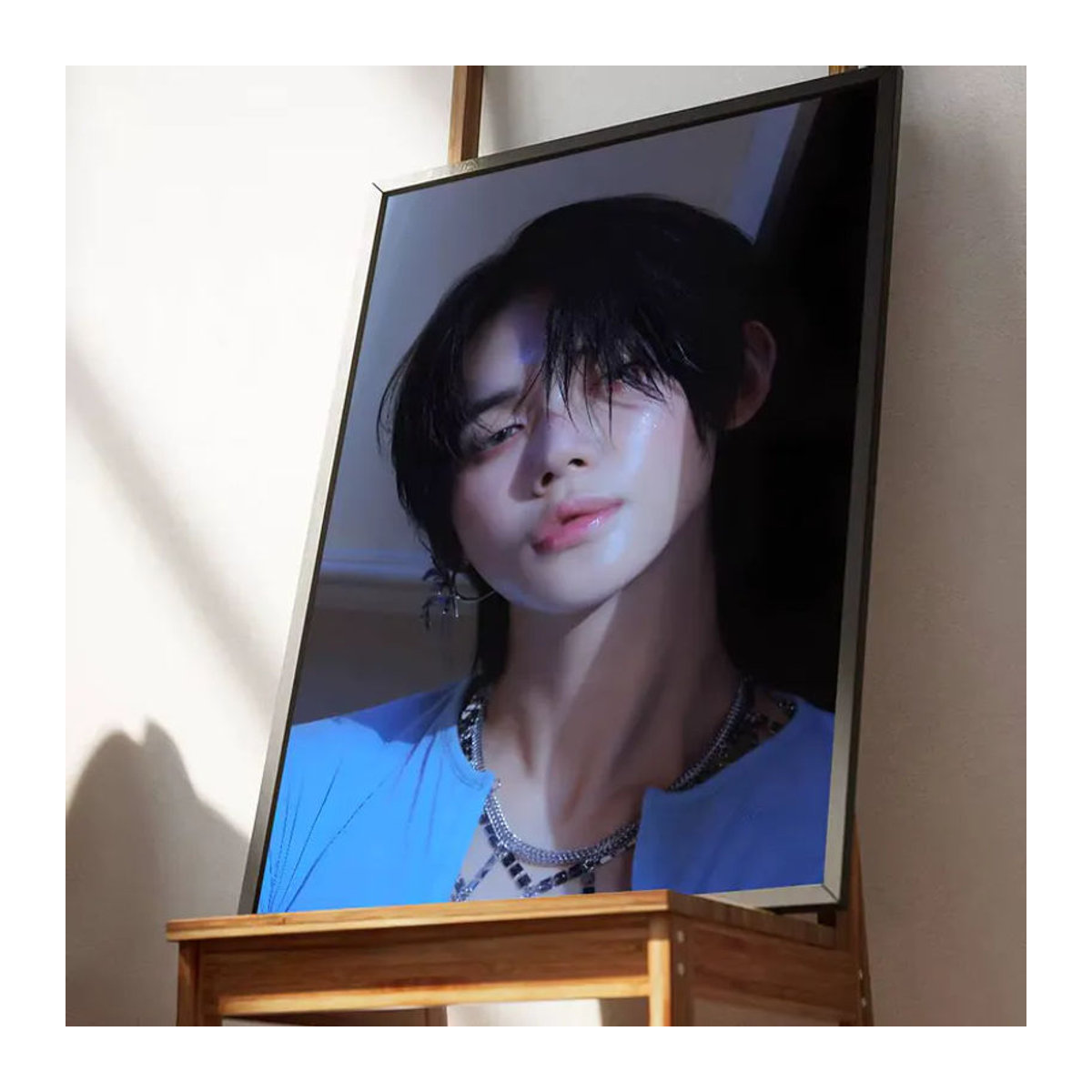Kayou YEONJUN Kpop-Poster als wasserfester Wandkunst-Aufkleber in Vintage-Optik, mehrfarbig, rechteckig - Bild 5