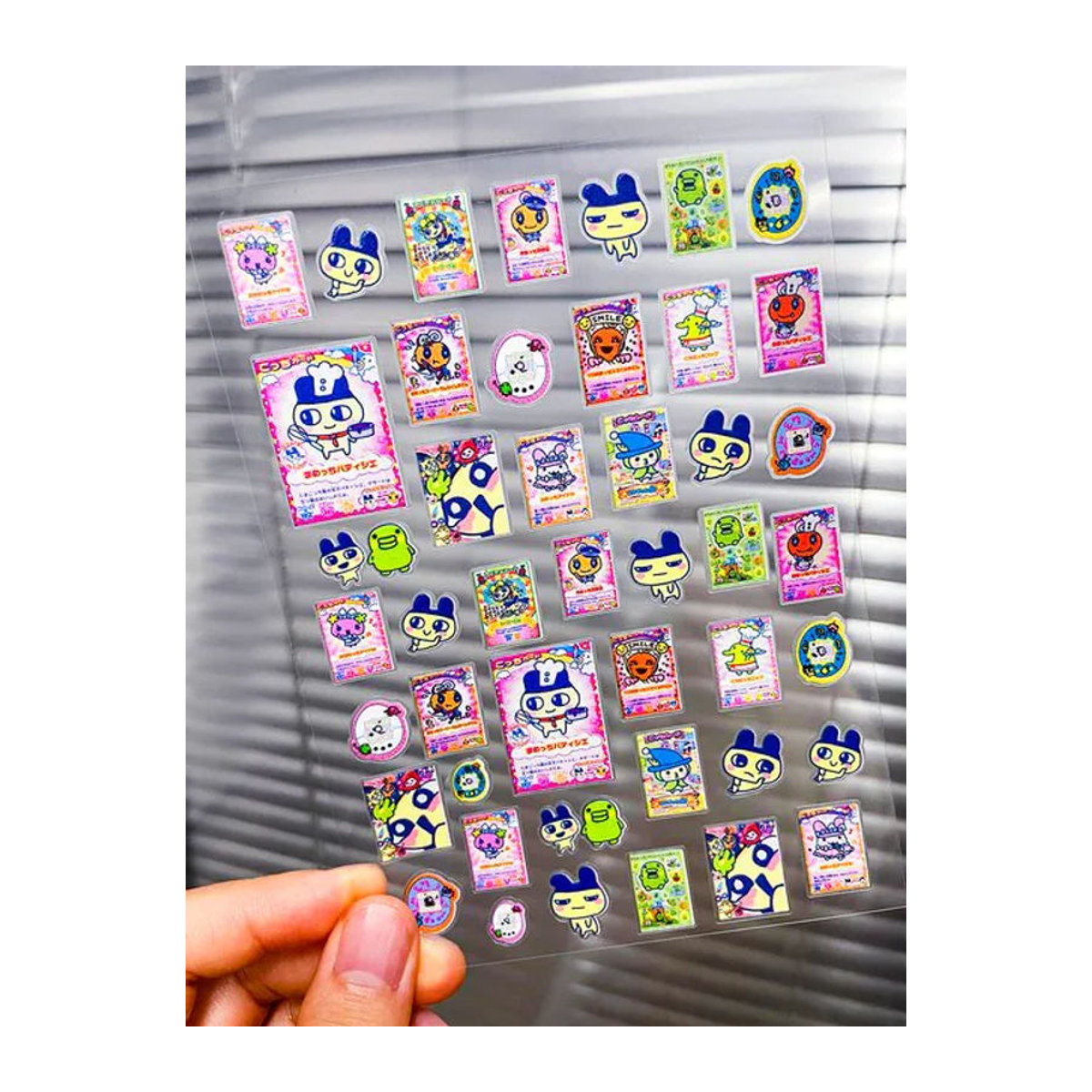 Keeppley Kawaii Haustier Sticker im japanischen Stil, wasserfeste 2D Dekoration aus Kunststoff, mehrfarbig - Bild 1